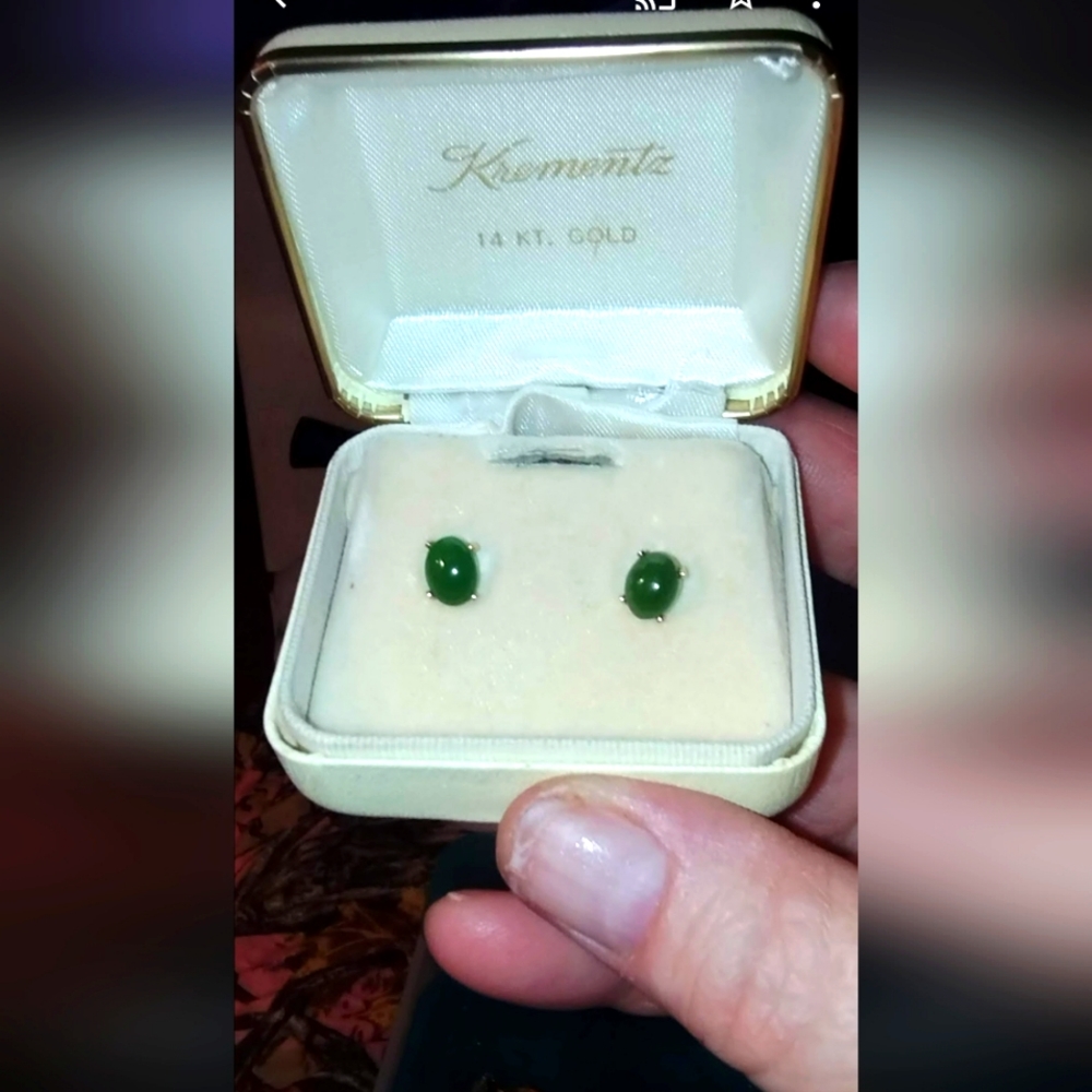 14K jade earnings